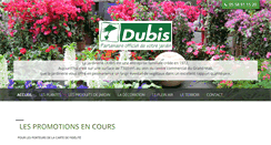 Desktop Screenshot of jardinerie-dubis.com